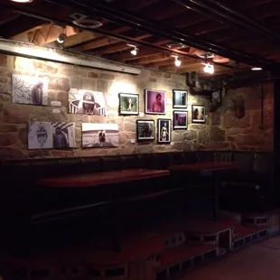 Meadowlark bar decor