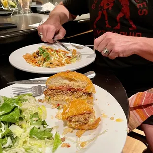 World&apos;s best Turkey burger! Mmmm