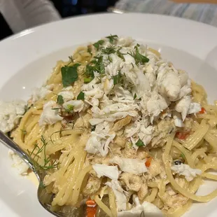 Crab Spaghetti