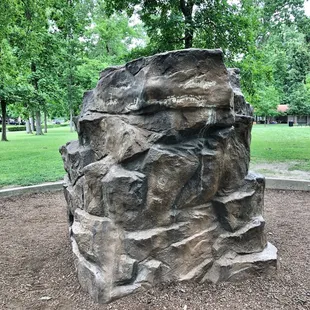 Climbing boulder