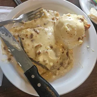 Country fried steak Sunday.