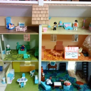 Vintage doll house