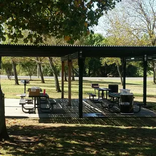 Large covered picnic &amp; bbq area