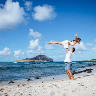 Dirty Dancing pose!