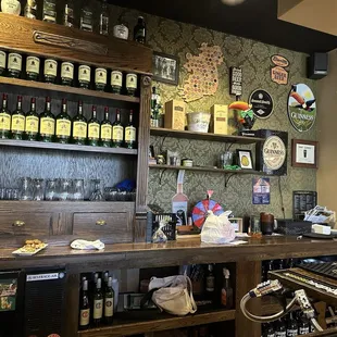 Bar area