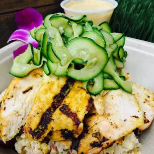 Red Curry Grilled Chicken