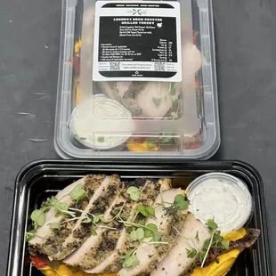 LEANBOX Herb Crusted Grilled Turkey
