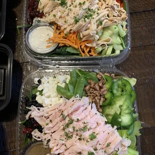 Turkey &amp; Chicken salads