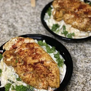Chicken Alfredo Meal Prep