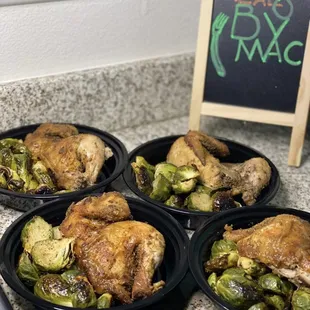 Cornish Hen Keto Meal Prep