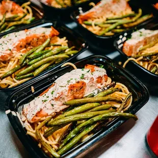 Cajun Salmon Linguine