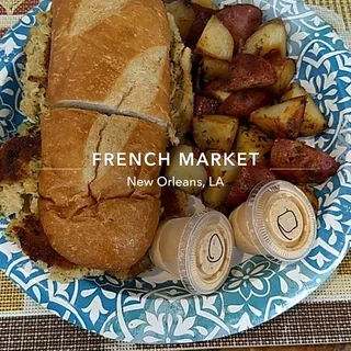 Vegan Crabcake (Two) Tacos