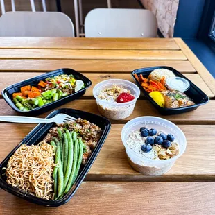 We rotate our menus monthly.