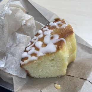 Lemon Lime Cake Slice