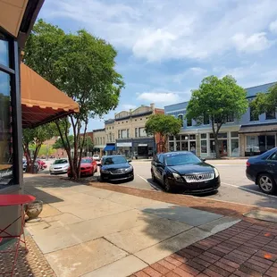 Front entrance facing the downtown area