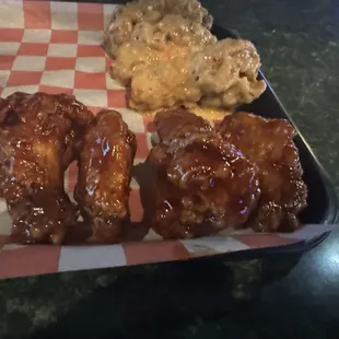 Honey BBQ wings