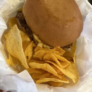 Hot Wax burger Pop-up