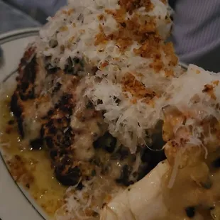 Cacio e pepe cauliflower