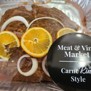 Carne King asada