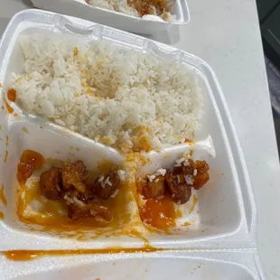 "Orange chicken" without the chicken!