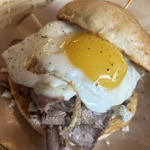 Freakin EPIC  Steak and egg