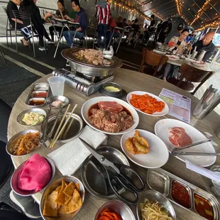 Marinated Need and Spicy Chicken