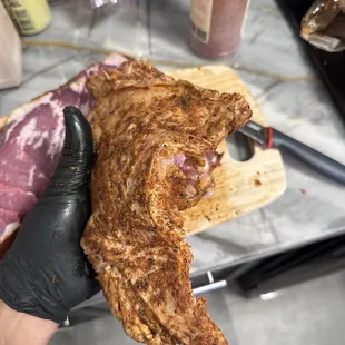This is all fat from one of the tritips