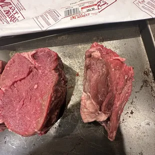 Our Christmas Steaks