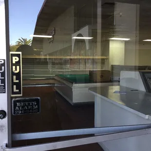  a view of the outside of the building