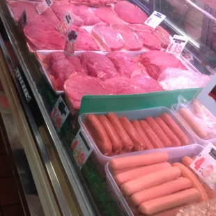 Great place to buy meat, poultry, fish freshly cut or packaged!