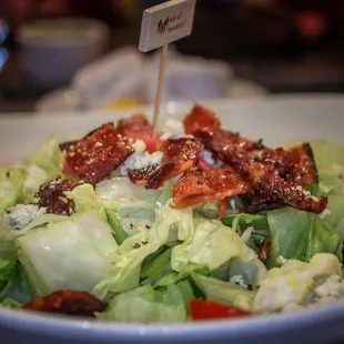 gluten free- wedge salad/ jalepeno ranch dressing