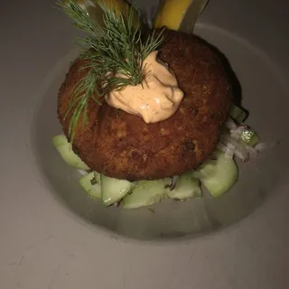 Crab and Lobster Cake