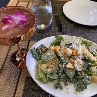 Grilled Kale Caesar