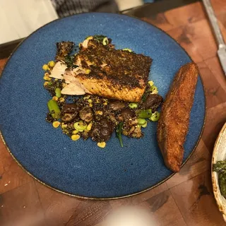Wood Grilled Scottish Salmon
