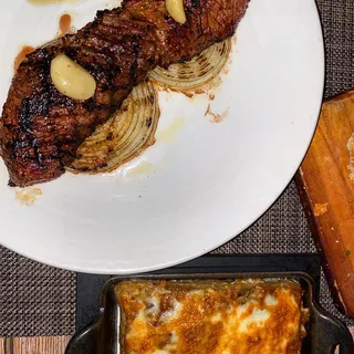 Scalloped Potatoes and Goat Cheese