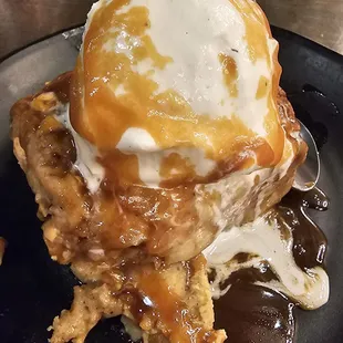 Caramel Apple Bread Pudding