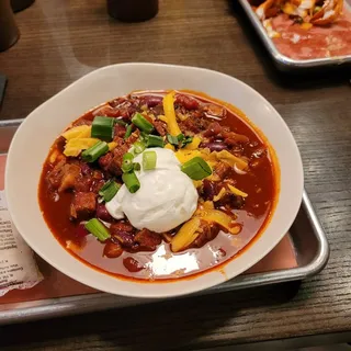 Loaded Brisket Chili