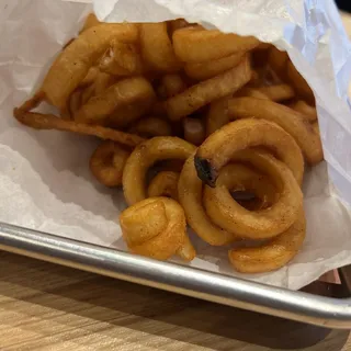 Sticky Curly Fries