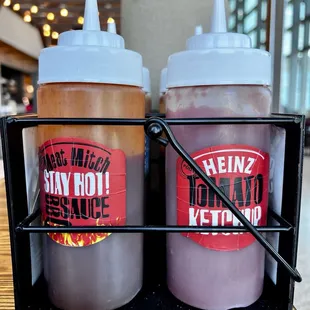 Love the varieties of barbecue sauce you can get in Kansas City