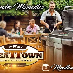 Tus mejores momentos con tus familiares y amigos.  Deja que sean momentos (Meattown).