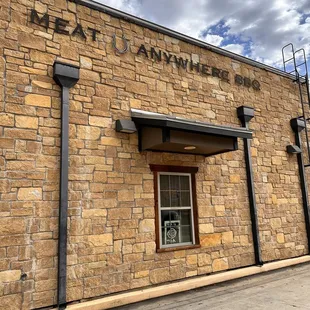 the outside of the building