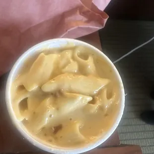 Jalapenos macaroni and cheese.