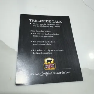 Angus Beef Points
