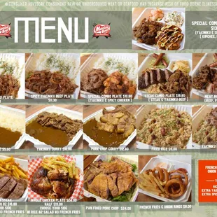 Menu as of 12/20/2022