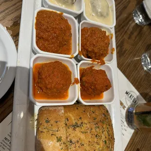 Meatball Sampler Platter