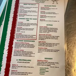 Menu 3/6/20