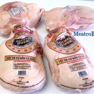Duck (thin skin ,less far, thick meat) 皮薄，膏少， 多肉鸭  $14.00/pc