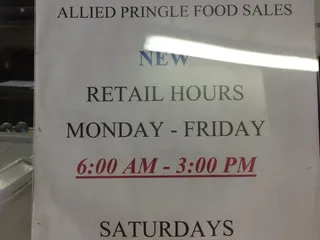 Allied Pringle Food Sales