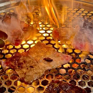 Chuck flap in the fire