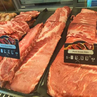 had some gorgeous pork ribs come in!